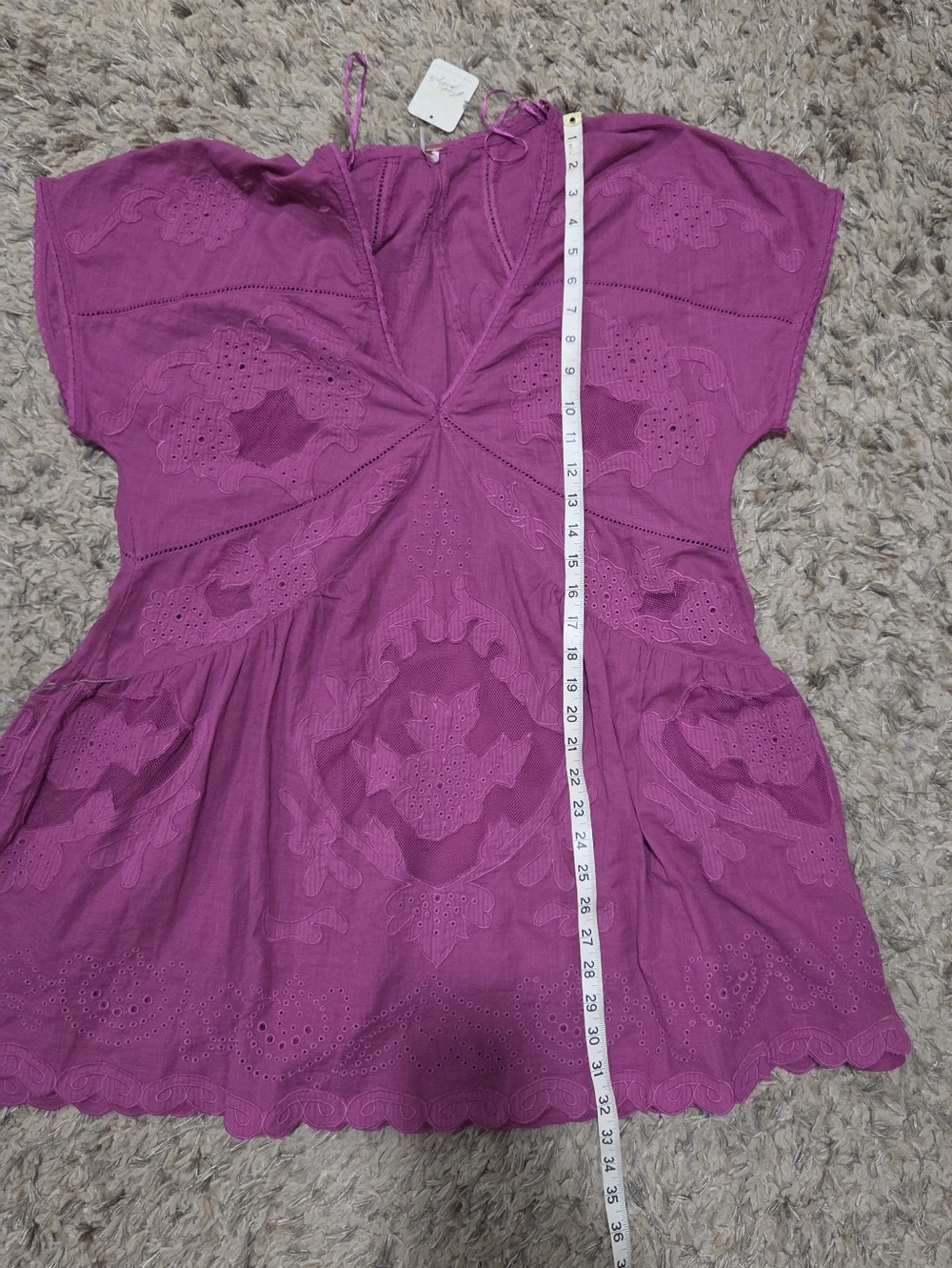 NWT Free People - Serenity Mini Dress - Picture 7 of 12